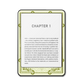 Sage Tale Lived On Kindle, Kobo and ColorSoft skin front view