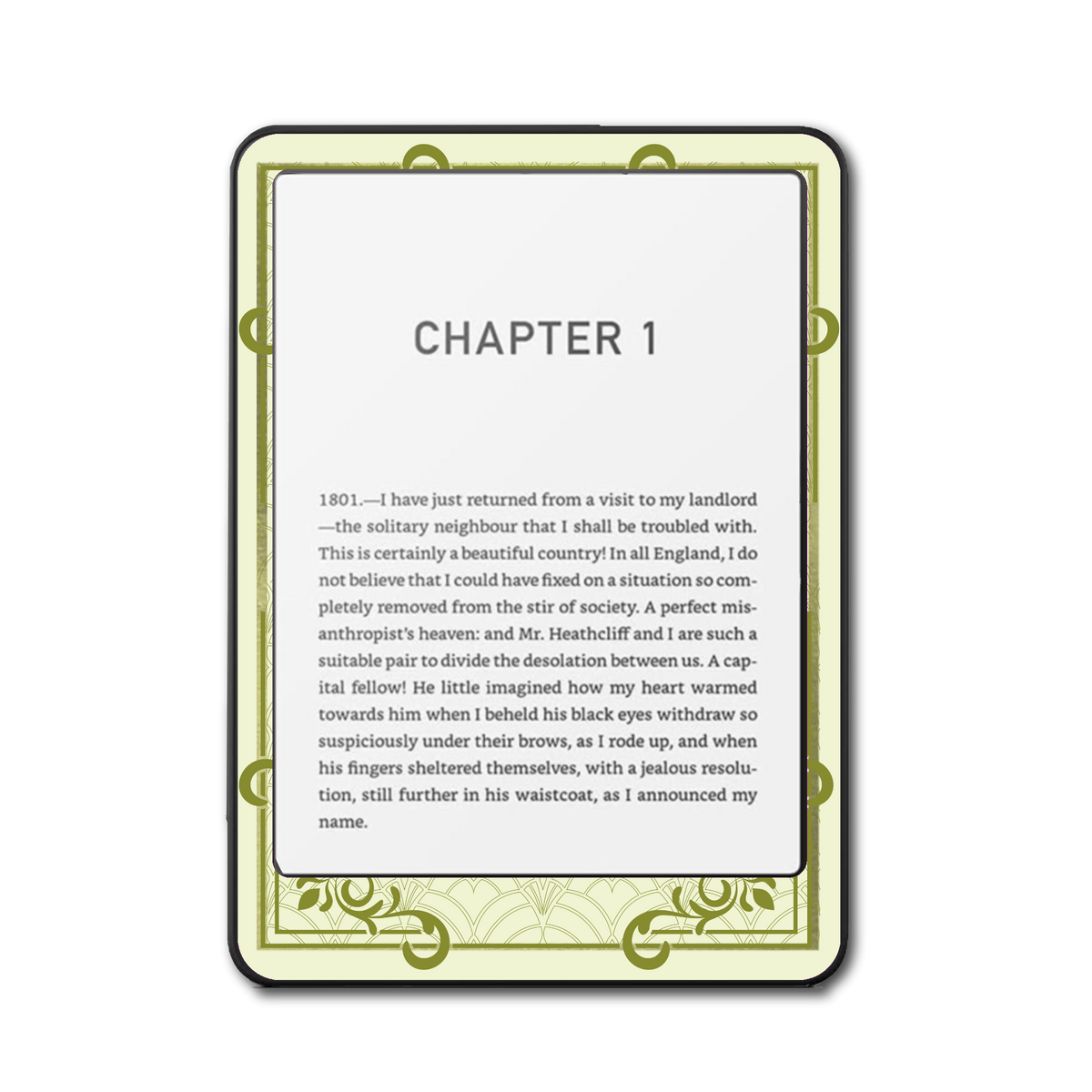 Sage Tale Lived On Kindle, Kobo and ColorSoft skin front view
