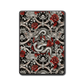 Serpent Rose e-reader skin back mockup