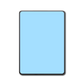Sky Mist Kindle, Kobo and ColorSoft e-reader skin - back view