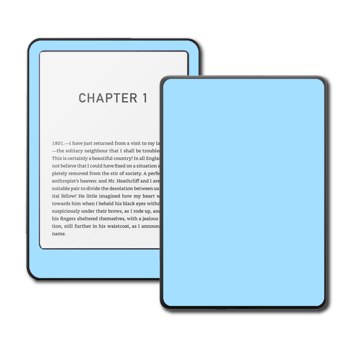 Sky Mist Kindle, Kobo and ColorSoft e-reader skin - main view