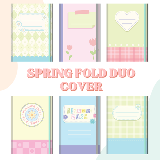 Notepad - Fold Duo Cover - Spring