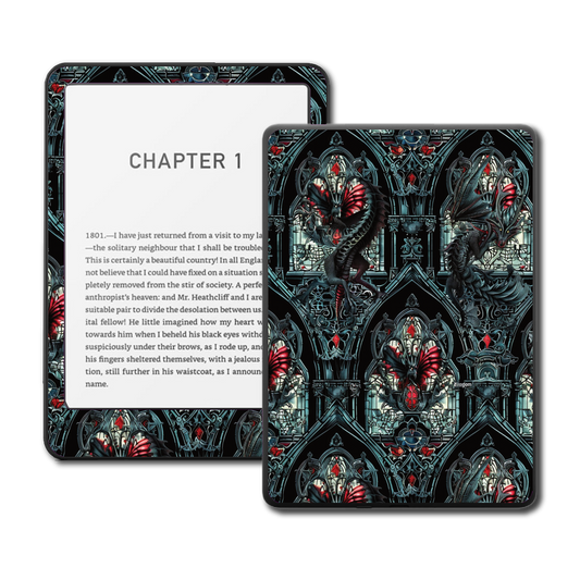 Kindle, Kobo & ColorSoft Skin - Stained Wings
