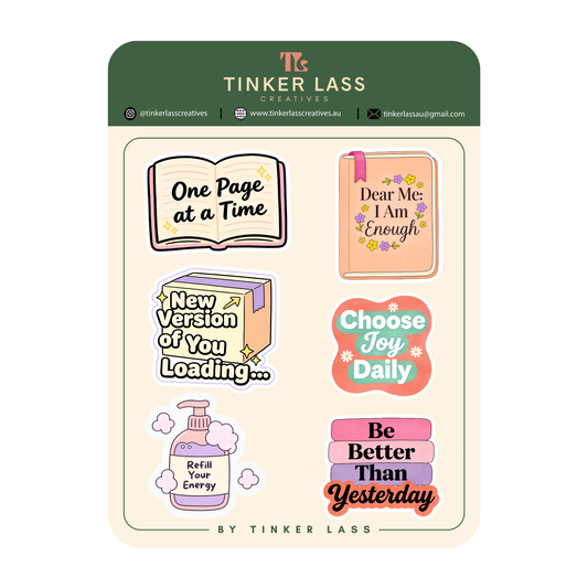 Sticker Sheet - Better Than Yesterday