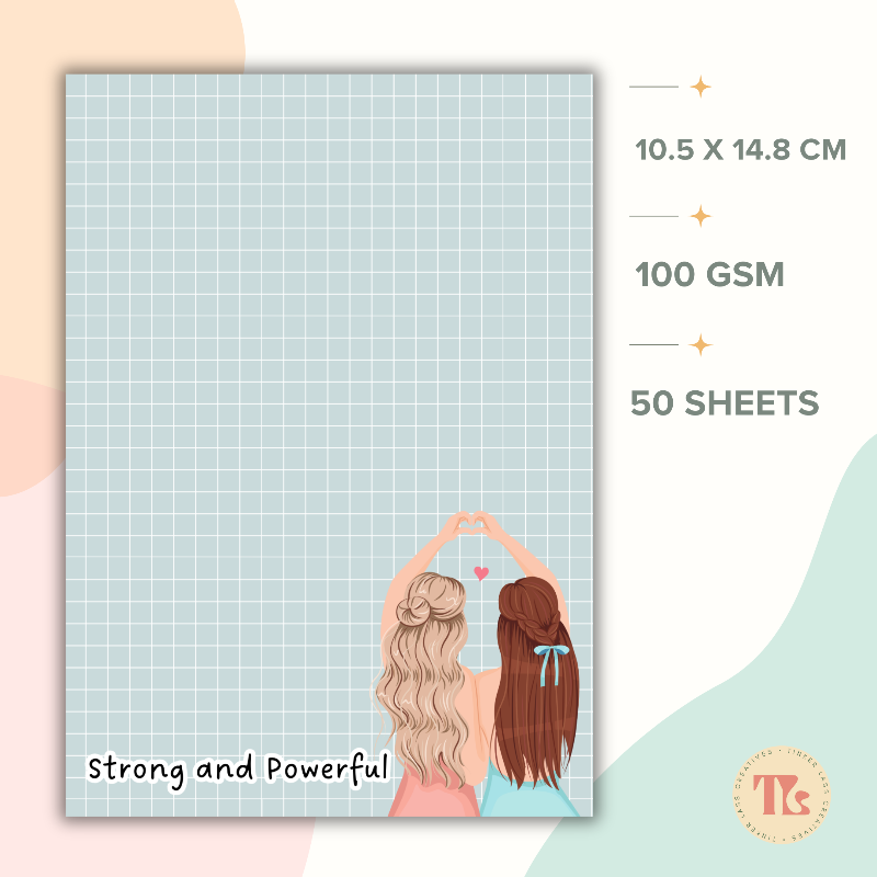 Notepad - A6 - Cute Affirmation Series 01