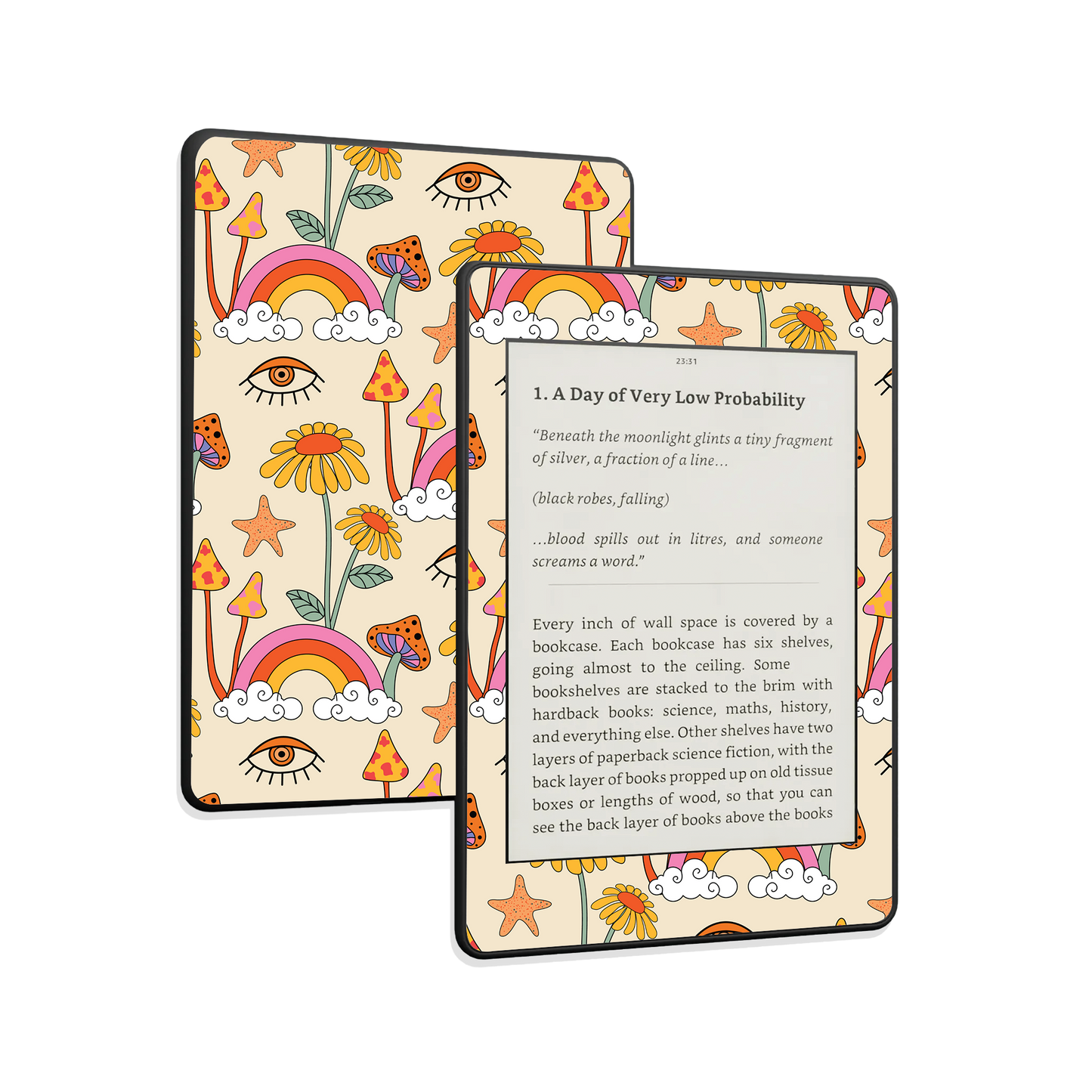 Kindle & Kobo Skin - Sun Shroom
