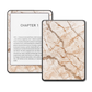 Warm Travertine Kindle and Kobo e-reader skin mockup